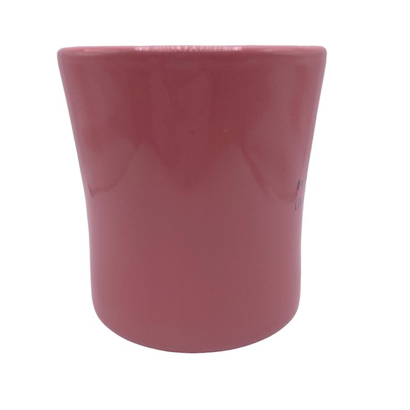 Life is Good Mug Pink w/ Red Heart. Do what you like. Like what you do. - Picture 4 of 10